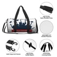 thumbnail image 6 of KLL Congratulation Graduate Duffle Bag For Men Women Sport Gym Fitness Tote Travel Training Workout Basketball Football Weekender, 6 of 8