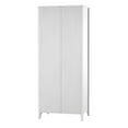 thumbnail image 5 of Camaflexi 72” Shaker Style 6-Shelf Wooden Bookcase Closed Back Storage Shelf, White, 5 of 5