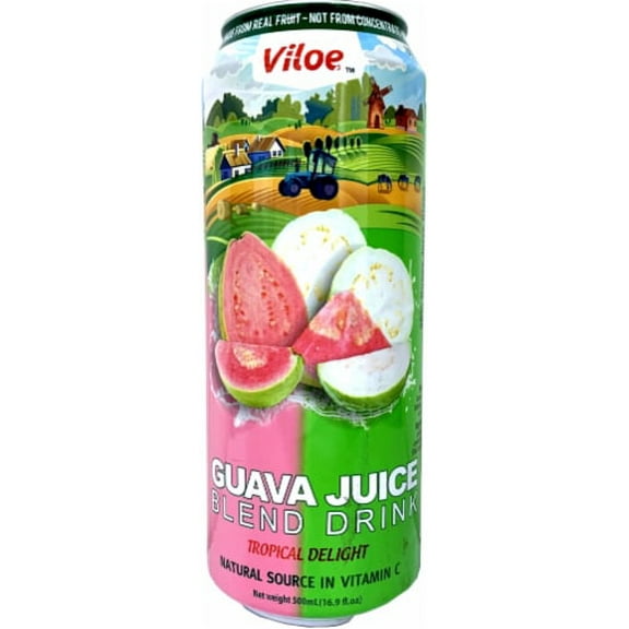 (Pack of 12) Viloe Guava Blend Juice 16.9 fl oz