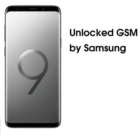 Samsung Galaxy S9+ G9650 64GB Unlocked GSM 4G LTE Phone w/ Dual 12MP Camera - Titanium Gray (International