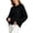 01-Black, variant on Dnhxils Sweaters for Women Trendy Cropped Loose Fit Pullover Sweaters Cozy Fall Fashion Clothes Work Dressy Casual Tops Womens Black S