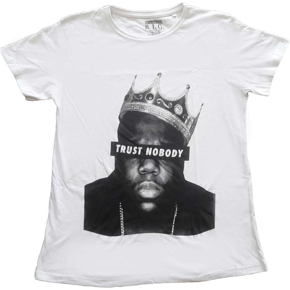 Biggie Smalls Ladies T-Shirt: Trust Nobody (10)