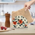 thumbnail image 2 of Yayeee Napkin Holder for Table Set of 2 Kitchen Paper Tissue Organization, Large Red Floral Pattern, 2 of 8