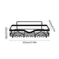 thumbnail image 2 of sruoe Bathroom Shower Organizer, Bathroom Storage, Shower Caddy Organizer, Bath Racks for Shower, Wall Mounted Rustproof Standing Storage Rack for Bathroom, 2 of 6