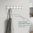 thumbnail image 2 of REGALWOVEN 1 Pack Coat Rack Wall Mount, Metal Coat Hook, Hat Rack, Wall Hooks for Hanging with 5 Hooks for Entryway, Bathroom, Bedroom White 6, 2 of 5