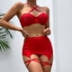 thumbnail image 5 of Ropa interior de mujer Sujetador Bragas Ropa interior Calzoncillos Liguero Lencería Juegos de rol Fridja nalpqowj43744, 5 of 9