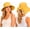 A, variant on Women's Bowknot Wide Brim Sun Hat – Foldable, Zero Creases, 360° Protection, for Vacation,Pool,Garden,Cruise,Daily Wear