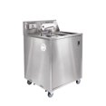 thumbnail image 1 of Lavabo Portable en Acier Inoxydable à Trois Bassins, Station de Lavage des Mains avec Eau Chaude, 1 of 8