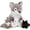 Gray-Wolf, variant on MorisMos 24" Sloth Stuffed Animal Mommy Sloth Plush Toy with 4 Baby Plush Toys