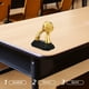 thumbnail image 2 of KAKOWELY Trofeos de fútbol de base ancha, premios de fútbol, trofeo deportivo mundial, medalla con diseño de mano, trofeo de fútbol para decoración de oficina, juguete de cumpleaños para fanáticos, 2 of 5
