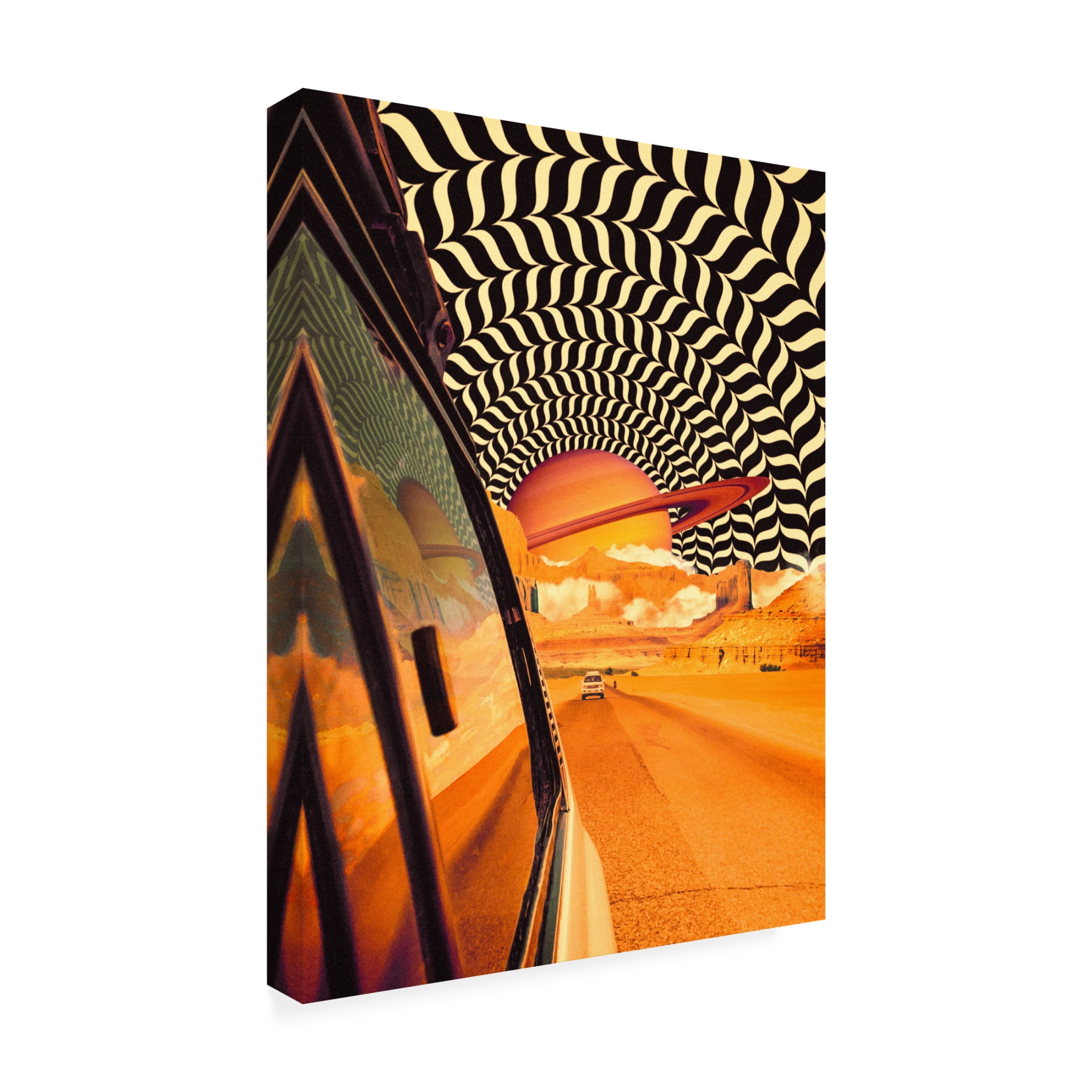 Trademark Fine Art Taudalpoi The Real Road Trip II Canvas Wall Art