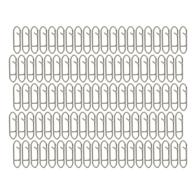 Stainless Steel Fishing Clips,100Pcs Fishing Power Clips Fishing Power Clips Fishing Tackle Clips Remarkable Clarity