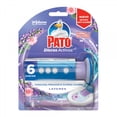thumbnail image 1 of Discos Activos Gel Limpiador Continuo para Sanitarios Pato Lavanda Aplicador y 6 Discos de Gel con 36 ml, 1 of 5