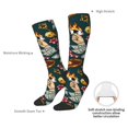 thumbnail image 4 of Rateoe Vintage Casino Chips Pattern Women’s Knee High Crew Socks,Trouser Socks Comfortable, Breathable, Moisture-Wicking and Soft, 4 of 6