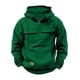 thumbnail image 2 of pstuiky salir tops Sudadera con capucha y cremallera de un cuarto para hombre, ideal para entrenamiento, gimnasio, deportes, correr, exteriores, chaquetas de invierno, 2 of 6