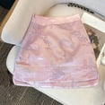 thumbnail image 2 of Jupes Maxi pour Femmes Mode Décontractée Printemps Rétro Style National Léger Jacquard Taille Haute Vêtements pour Femmes Rose L, 2 of 4