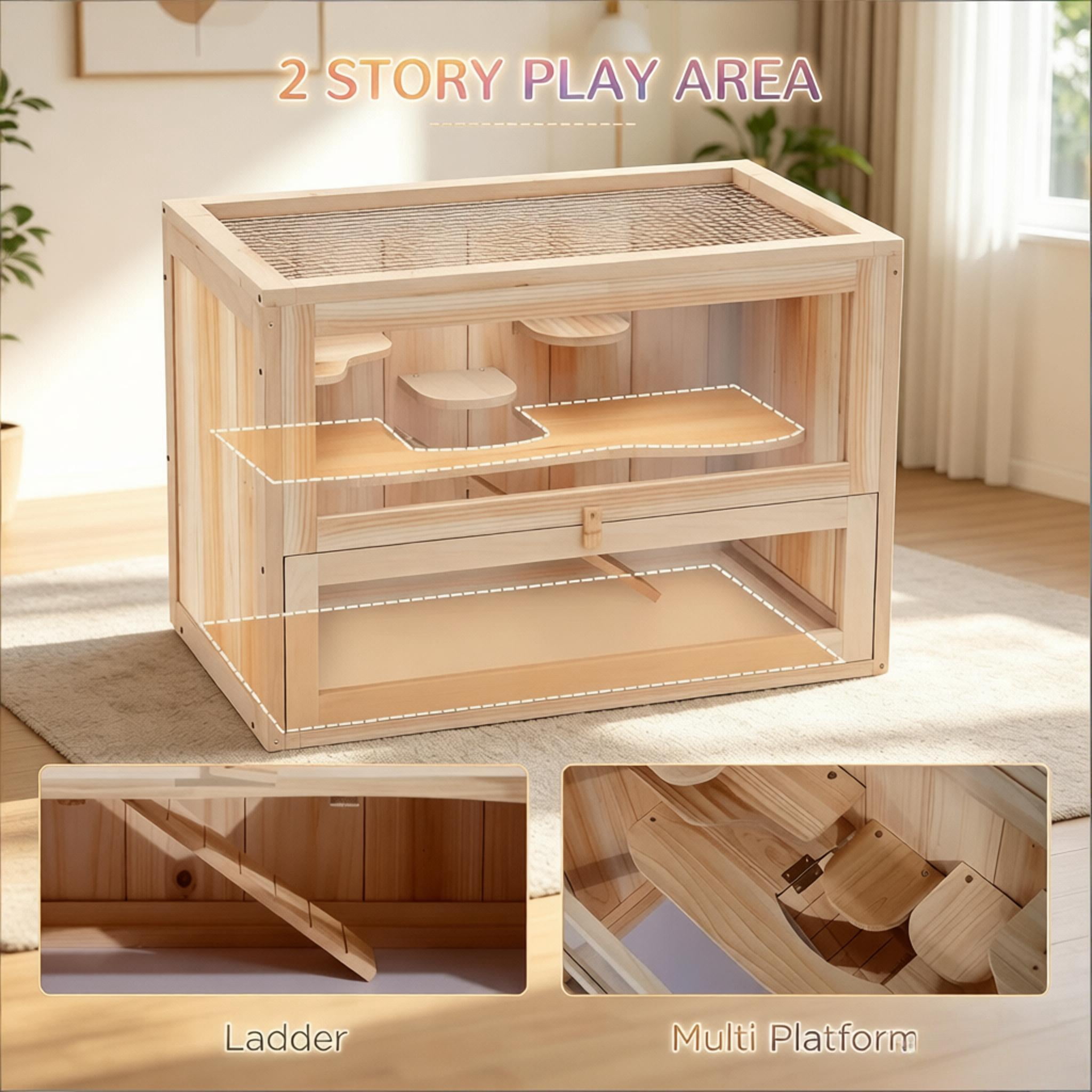 Guinea Pigs Cage,Rat House,Hamster Cage,Small Animal Habitat