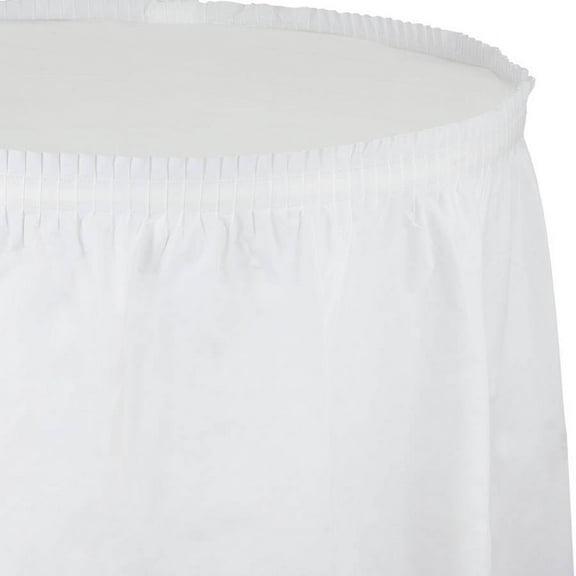 Bright White Tableskirt