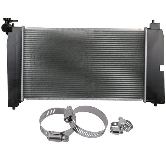 Replacement for 2003 2004 2005 2006 for Pontiac Vibe Wagon GT CCIYU Plastic Aluminum Radiator and Oil Hose Clamps