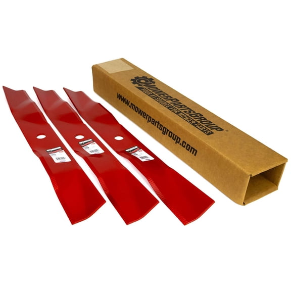 (3) Mulching Blades Fits Exmark Lazer Z 72" 103-6394 103-6384