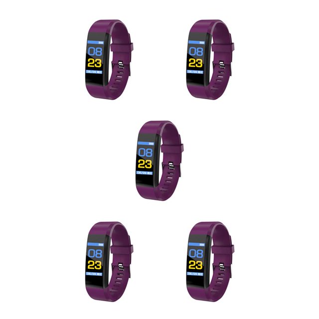 Methold inteligente Bluetooth Reloj impermeable Deporte Sangre Oxígeno cardíaco electrónica, Púrpura Type2 NO2