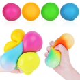 thumbnail image 5 of 4pcs/set Stress Balls Squishy Stress Ball Fidget Toys Sensory Stress Balls Anxiety Relief Squeeze Toys Kids Adults Gifts, 5 of 5