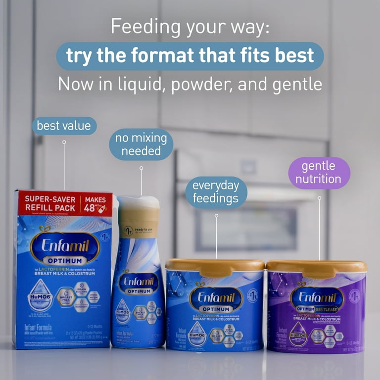 Enfamil Optimum (Enspire) Powder Baby Formula, Our Closest