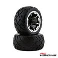 thumbnail image 3 of Traxxas Anaconda 2.8" Pre-Mounted Tires w/RXT Wheels (2) (Black Chrome), 3 of 4