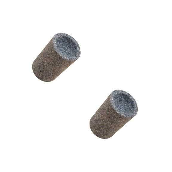 OUNONA 2pcs Darts Tips Grinding Stone Round Arts Sharpener Sharpening Stone Accessories Sand Stone