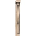 thumbnail image 2 of Ekena Millwork 3 1/2"W x 16"D x 28"H Funston Block Smooth Bracket w/ Offset Brace, Douglas Fir, 2 of 25