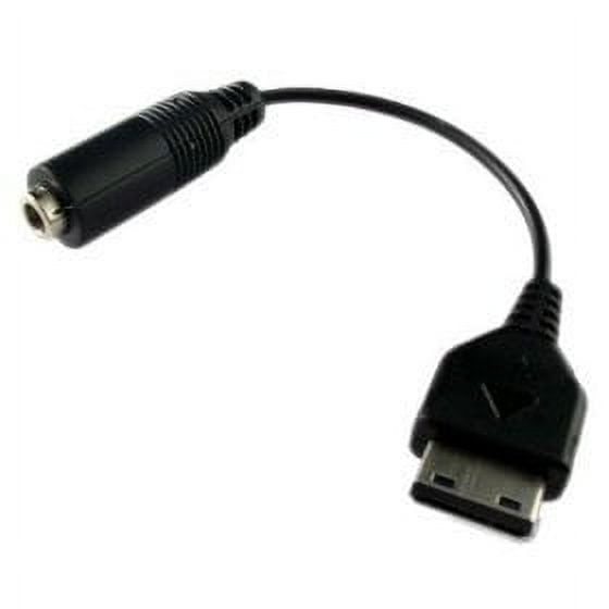 Sanoxy 3.5mm Stereo Hands-Free Headset Adapter / Speaker Adaptor for Samsung T749 Highlight