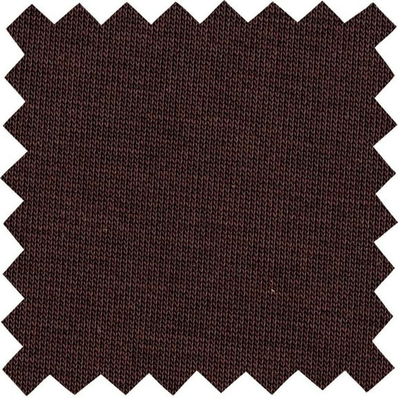 Scuba Techno Model Suave Brushed Faux Cupro Knit Fabric Rayon Sewing Soft (BROWN, 1.5"x1.5"SampleOfFabric)