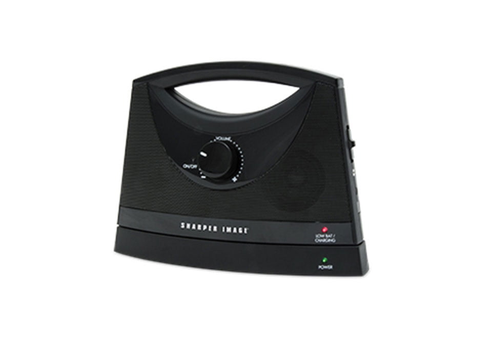 sharper image wireless tv speaker