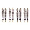thumbnail image 1 of 8 pieces Silver Tubeless Presta Valve Core Bicicletas Rueda Bicicletas Accesorio para tubo de neumático, 1 of 9