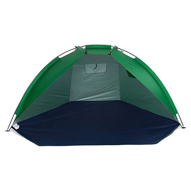 Eigraketly Carpa Conveniente Sunshine Shelter Robusto Plegable Amplia aplicación Sombrilla Camping Picnic Park Accesorios al aire libre carpas Verde Doble