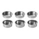 thumbnail image 1 of 6 Piezas 51Mm MáQuinas de Café de Acero Inoxidable Canasta de Filtro Presurizado Canasta de Polvo Filtro Portafiltro Sin Fondo de Café, 1 of 5