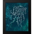 thumbnail image 2 of Kamdon Kreations 15x18 Black Modern Framed Museum Art Print Titled - Angelic Breath II, 2 of 5