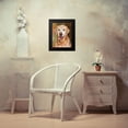 thumbnail image 4 of Fagan, Edie 12x14 Black Modern Framed Museum Art Print Titled - Rex Golden Retriever, 4 of 5