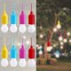 thumbnail image 1 of luces LED con cordón, linterna de camping, portátil, funciona con pilas, decorativas, para senderismo, pesca, barbacoa, camping, fiestas, luz de emergencia, blanco cálido., 1 of 5