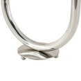 thumbnail image 5 of DecMode 2 Holder Silver Stainless Steel Metal Abstract U-Shaped Candelabra, 5 of 14