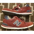 thumbnail image 1 of SWEET NEW BALANCE 574 BURGUNDY RED SNEAKERS MEN'S SIZE US11D, 1 of 5