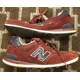 thumbnail image 1 of SWEET NEW BALANCE 574 BURGUNDY RED SNEAKERS MEN'S SIZE US11D, 1 of 5