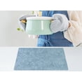 thumbnail image 5 of REGALWOVEN Set of 6 Faux Leather Placemats for Kitchen Dining Table Decor, Washable Table Placemats Wipeable Table Mat Light Blue 18*12in, 5 of 7