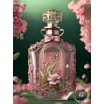 thumbnail image 3 of Botella de perfume de flores de lujo 5D DIY AB pintura de diamante taladro completo bordado moda punto de cruz Rhinestone decoración del hogar regalo, 3 of 5