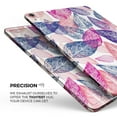 thumbnail image 3 of DesignSkinz Seamless Pink & Blue Color Leaves Full-Body Skin Decal Wrap Cover for iPad Pro 12.9” 2nd Gen (A1670/A1671), 3 of 4