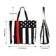 thumbnail image 5 of Easygdp Firefighters USA Flag Bolsas Tote para Mujer, Bolsos de Hombro para Viaje, Bolsos de Mano de Gran Capacidad para Compras y Trabajo, 5 of 8