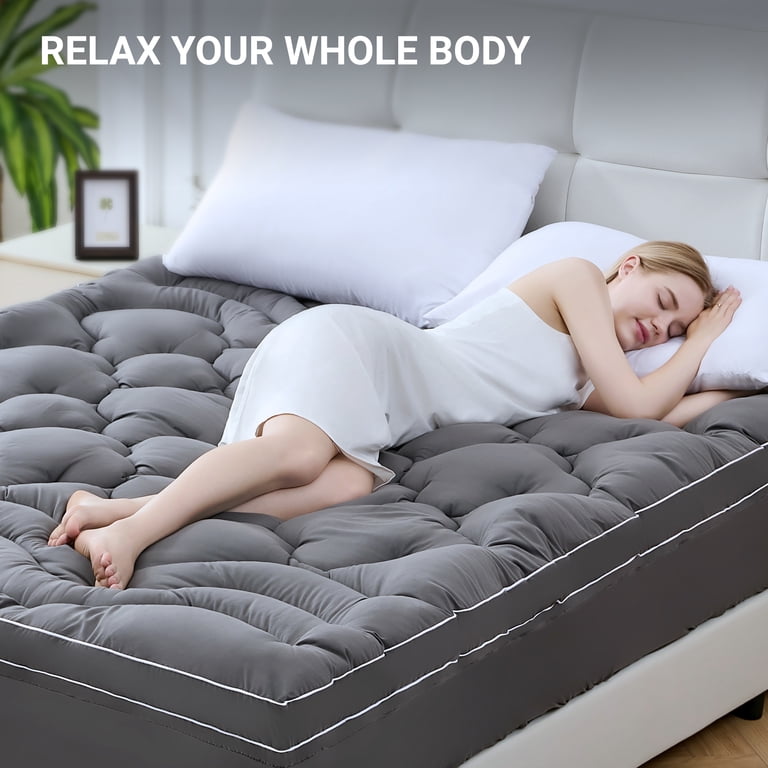 BDEUS Extra Thick Twin Mattress Topper, Cooling Pad photo 3