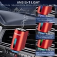 thumbnail image 5 of Featwell Aromaterapia Para Coche/Fragancia Ambientadores Para Coche/Humidificador Difusor De Aceite Esencial Para Vehículo (Rojo), 5 of 5