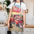 thumbnail image 3 of Be My Valentine's Doberman Pinscher Truck Full of Love Flower Balloon Apron Doberman Dog Lover Gifts for Cooking Grilling Baking Painting Gardening - 02029, 3 of 5