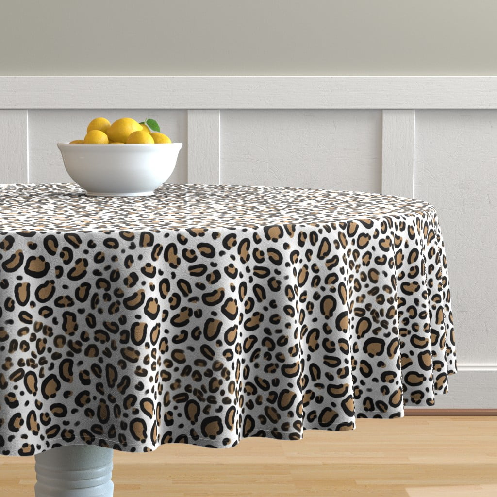 25 Cheetah Leopard 72"x72" Satin Table Overlays Animal Print Square Tablecloths 